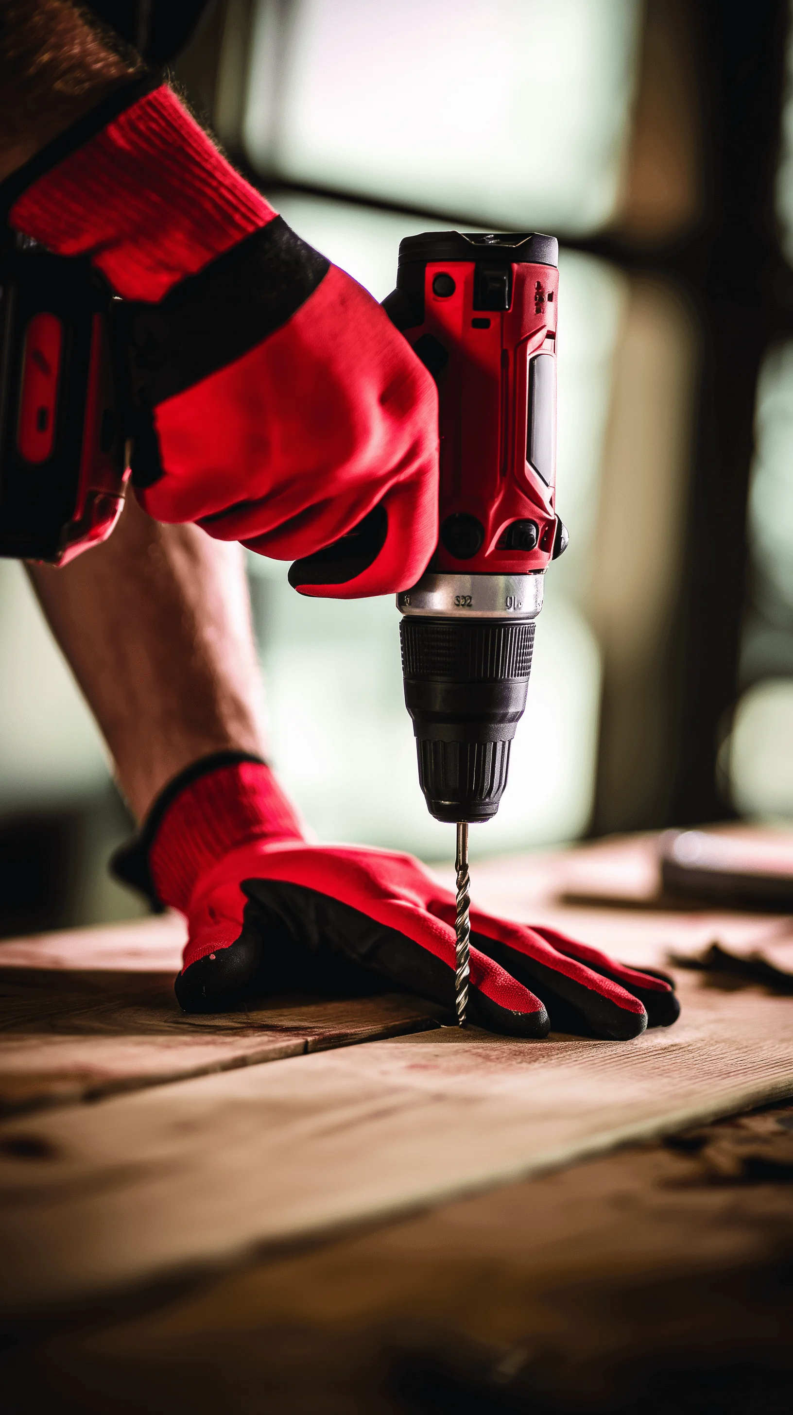 Professionele klusjesman aan het werk in Nederland